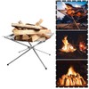 SRECNO Bonfire Mesh Fire Stand, Bonfire Stand, Mesh Sheet, Mesh
