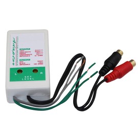 New Line Level Converter High to Low Speakers to RCA Car Audio Parts