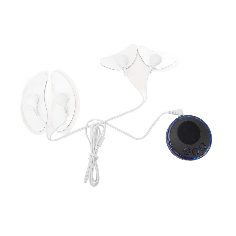 Facial Microcurrent Massager with 4 Patches Tightening Improve Circulation Low