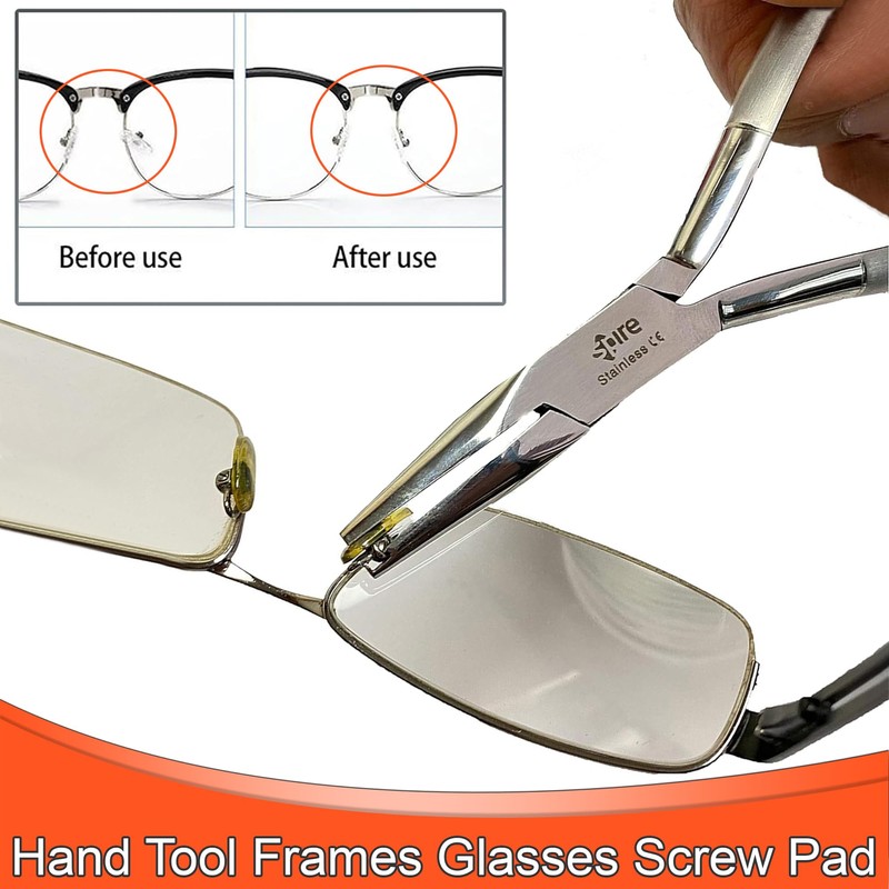 Spire tools ® Nose Pad Arm Adjusting Pliers Eyeglass Arms