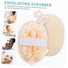 Outanaya 2pcs Exfoliating Loofah Balls Body Scrubber Natural Bath Shower