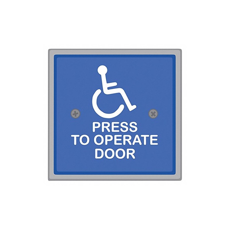 Handicap Door Access Switch, Push Button