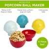 Ecolution Popcorn Ball Maker Set | 4-Piece | BPA-Free |