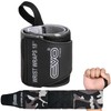 EVO Fitness Pair of 18” Deep Black Weight Lifting Wrist