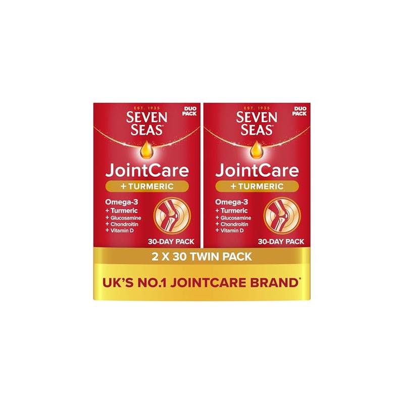 Seven Seas JointCare + Turmeric, 60 Capsules + 60 Tablets,