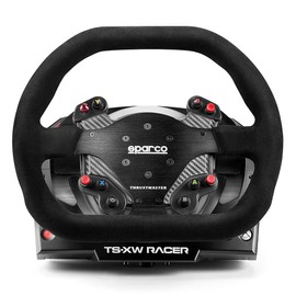 Thrustmaster TS-XW Racer SPARCO P310 Competition Mod - Volante y 3 pedales, REALSIMULATOR Force Feedback, Motor Brushless, Sistema de Correa Doble,...