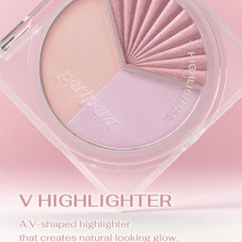 PERIPERA V Highlighter 2.2g+6g, Color:02 Clear Flash