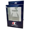 Champion 5065003300 Scarf Towel, Two-Tone Logo, Gray