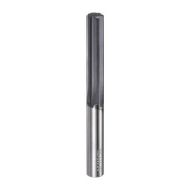 HARFINGTON Carbide Chucking Reamer 0.288"(7.31mm) Dia Straight Flute Straight Shank Machine Reamer Tool for Metal and Lathes CNC Machining Centers, Black