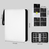 GERMUN 4 Pocket Card Binder, Premium Zip Trading Card Binder,