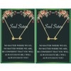 Soul Sister Necklace,BFF Necklace for 2,Two Interlocking Infinity Double Circle