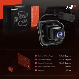 A-Premium Park Assist Camera Rear View Backup Reverse Camera Compatible with Select Nissan Models - 2014-2020 Rogue - Replace# 284429TB0D