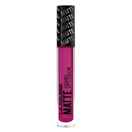 L.A. COLORS Matte Liquid Lip Color, Pampered, 1 Ounce (CLG413)