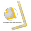 Istloho Metal Measuring Angle, Frame Angle Ruler, 150 x 300