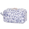 Narwey Cute Floral Small Makeup Bag for Purse Make Up