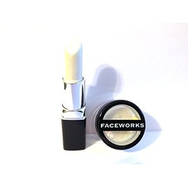 FACEWORKS Lipstick & Glitter Combination Sets (Ice Lipstick & Crystal Glitter)