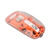 Wireless 2.4G Bluetooth Transparent Mouse 2400 DPI Rechargeable 400mAh RGB