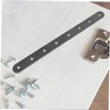 MUCKLILY 4pcs Heavy-duty Straight Brackets for Repair Mending Plates for