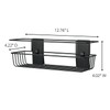 Command Bath Shower Caddy, Matte Black - 1 Caddy +