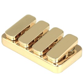 Fidget Toys Adults, EDC Metal Fidget Slider, Magnetic Haptic Fidget Clicker，Adult Fidget Toy for Anxiety ADHD, Cool Office Gadgets Gift for Dad Teens, Fidgets Toy for Men (Gold)