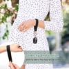 lasuroa Keychain Wristlet for Women Men, Elastic Keychain Strap with