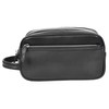 Men's Genuine Leather Travel Toiletry Medium Dopp Kit Bag HLG067