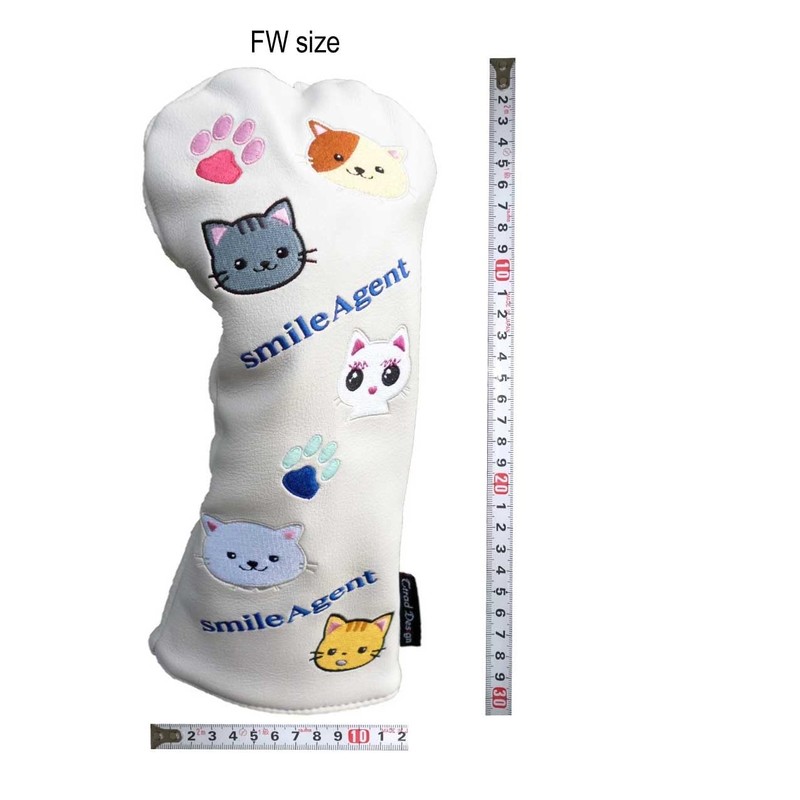 Smile Agent Cat Series for Fairway Woods (White)