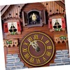 Mobestech Elegant Cuckoo Clock with Precise Timekeeping Antique Design for