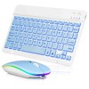 UX030 Lightweight Keyboard and Mouse with Background RGB Light, Multi