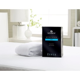 Bedgear King Basic Mattress Protector - Lightweight, Noiseless, and Waterproof Fabric Cover for Bed - Washable and Breathable Mattress Pad - Protects Against Stains