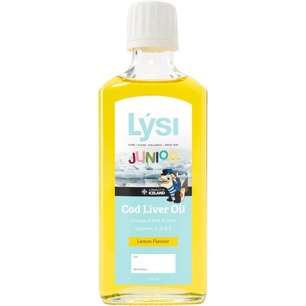 LYSI LÝSI, Omega 3 para niños en Aceite de Bacalao,
