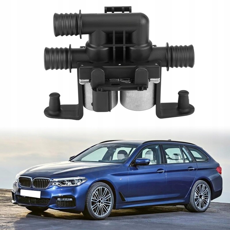 Heater Control Valve with Double Solenoid Compatible with X5 X6