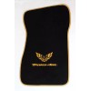 AFM NEW! Black FLOOR MATS 1970 - 1981 FIREBIRD Embroidered