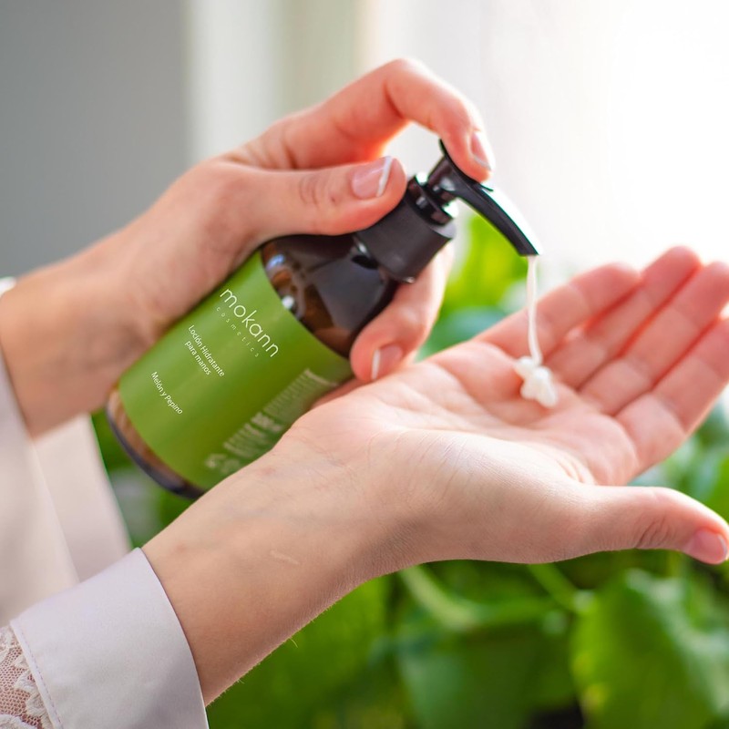 Mokkan Locion para Manos Melon Pepino Hidratante Aceites Naturales 100ml