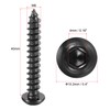 sourcing map Hex Socket Self Tapping Screws, M6 x 40mm