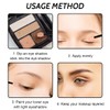 OPVYAEU 50 Pieces Double Sided Disposable Eyeshadow Applicator Eyeshadow Sponge
