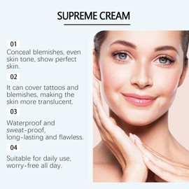 Complexion Perfector, 80g Perfect CC Cream Skin Tint, Long-Lasting Light Foundation,Covering Corrector Invisible Pores Face Concealer, Body Coverage Perfector, Even Skin Tone Makeup (Medium)
