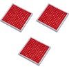 Stephanie Imports Set of 3 Double Sided Magnifying Square Compact