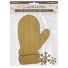Stamperia KLSM12 Crafty Shapes, Brown, 20 x 0.5 x 16