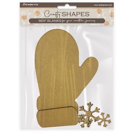 Stamperia KLSM12 Crafty Shapes, Brown, 20 x 0.5 x 16 cm