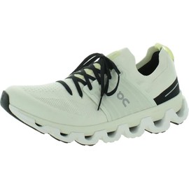 On Mens Cloudswift 3 Textile Synthetic Ivory Black Trainers 11.5 US