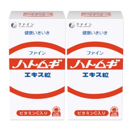 Fine Hatomugi Hatomugi Extract, 680 Capsules, Vitamin C, B1, B2, B6, Niacin, Made in Japan x 2