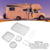 12PCS RV Furnace Vent Heavy Duty Stainless Steel Mesh Screens