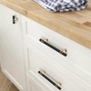 FURNIWARE Pack of 5 Cabinet Handles, Knurled Cabinet Pulls Hardware