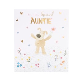 Boofle Special Auntie Boofle's Bloom Cute Mother's Day Greeting Card