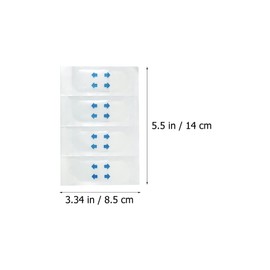 Ciieeo 120pcs V Face Tape Face Lifting Tape V Line Patch V Shape Face Tape Tape Strips Face v Shaper Beauty Tool V Chin Shaper Neck Pvc South Korea