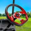 Roykaw Golf Cart Universal Steering Wheel Compatible with EZGO RXV