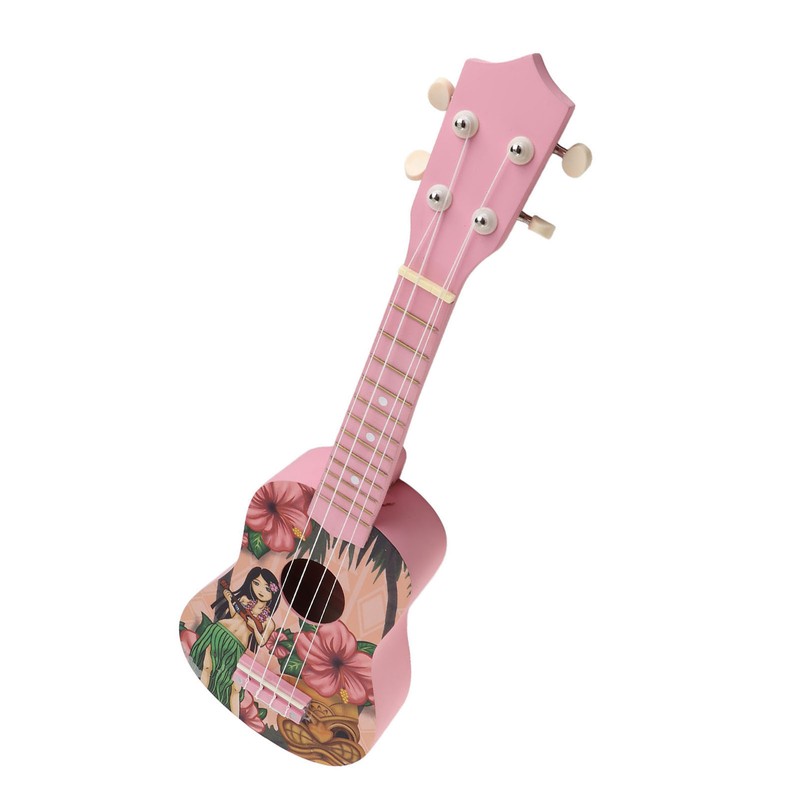 21in Ukulele with Store Bag 4‑String Guitar for Beginners Children