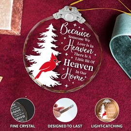 Cardinal Christmas Ornaments, Cardinal Gifts, Sympathy Gifts for Loss of Loved One - Memorial Gifts, Memorial Christmas Ornament, in Memory of Loved One Gifts, Cardinal Ornaments for Christmas Tree