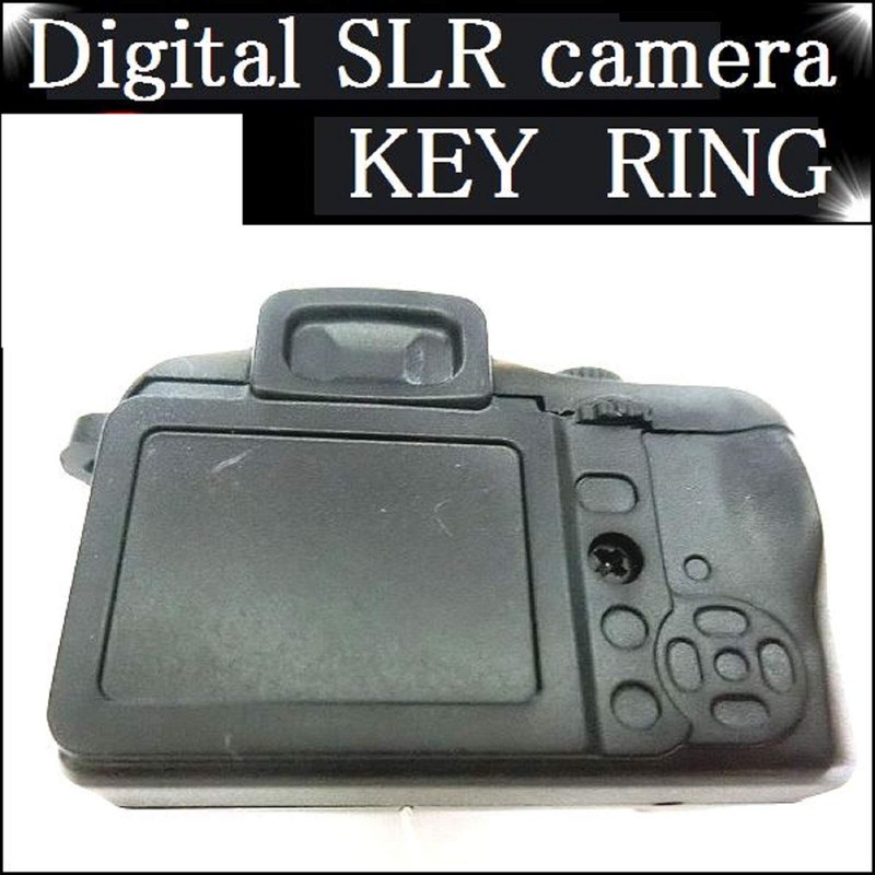 Silver Yard YZ107 SLR Camera Real Key Holder, Digital, Glowing,